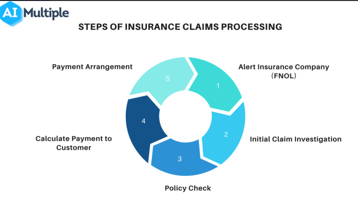 Insurance claims process