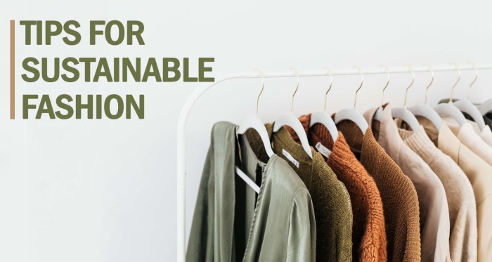 Sustainable fashion tips